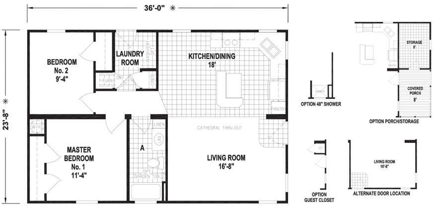 Concept 51 House Plans 24 X 40