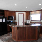 Snow Hill Model Mobile Home Kitchen
